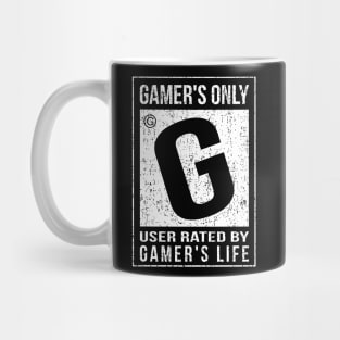 RATED G FOR GAMER! Mug